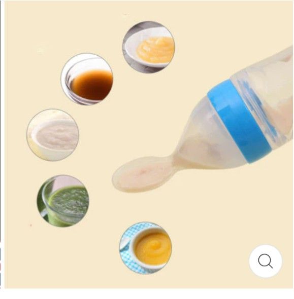Silicone Squeeze Spoon Feeder - Little Bubs