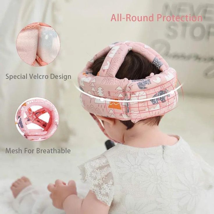 Baby Head Helmet Protector - Little Bubs