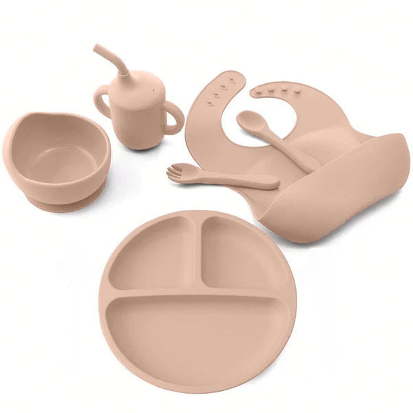 6-Piece Silicone Feeding Set