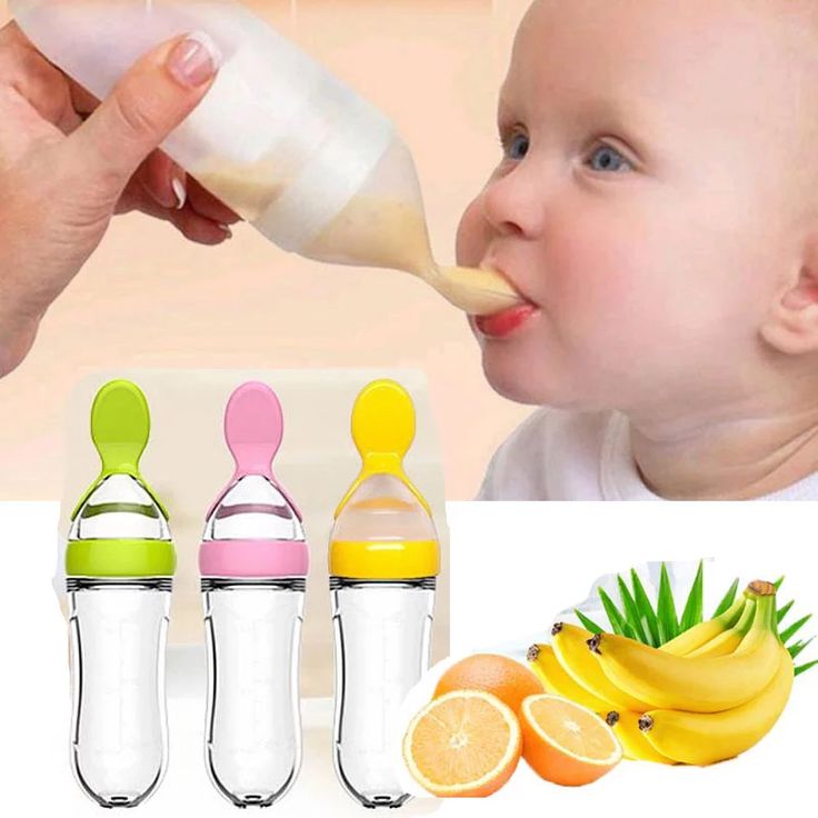 Silicone Squeeze Spoon Feeder - Little Bubs