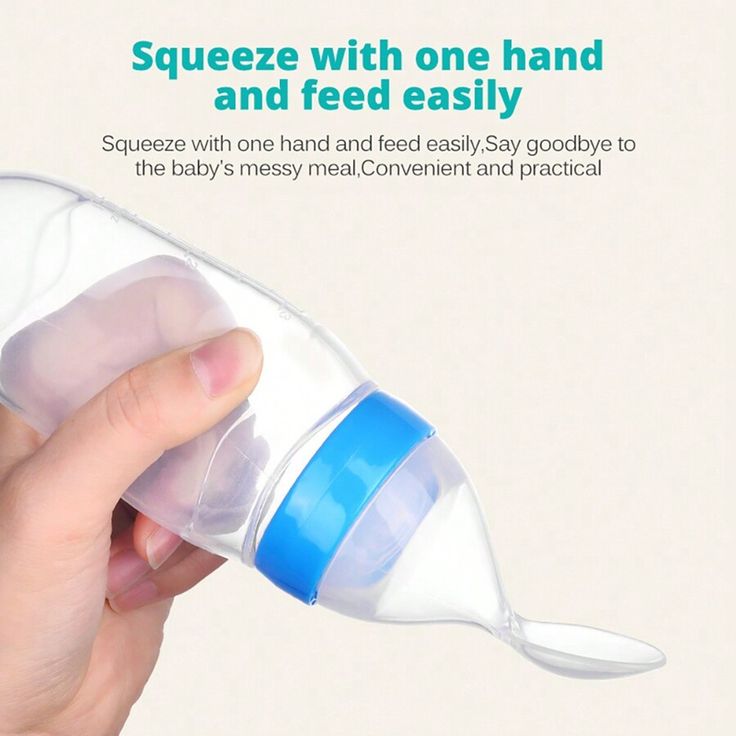 Silicone Squeeze Spoon Feeder - Little Bubs