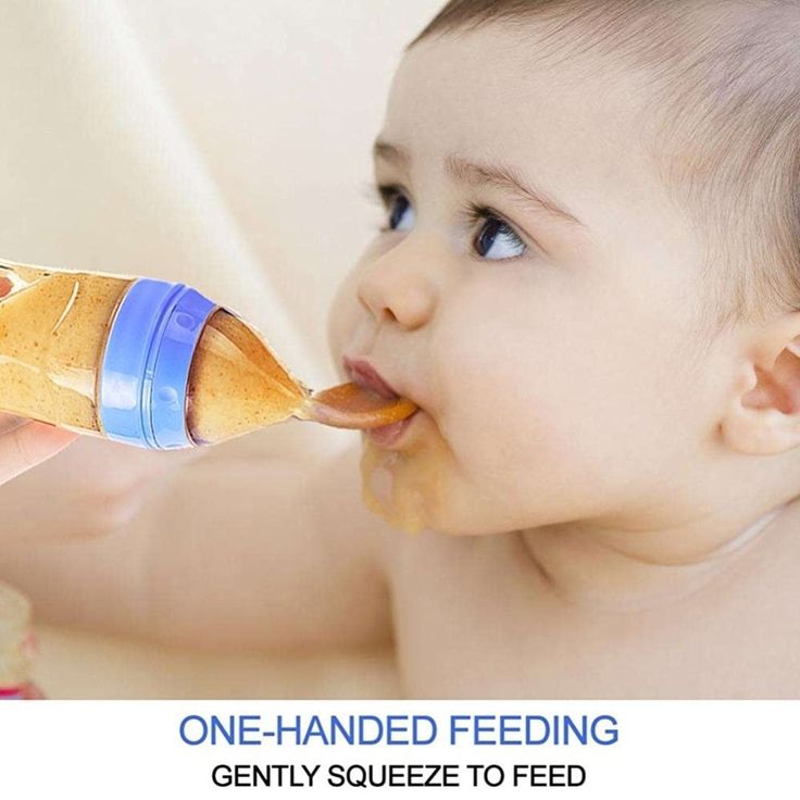 Silicone Squeeze Spoon Feeder - Little Bubs