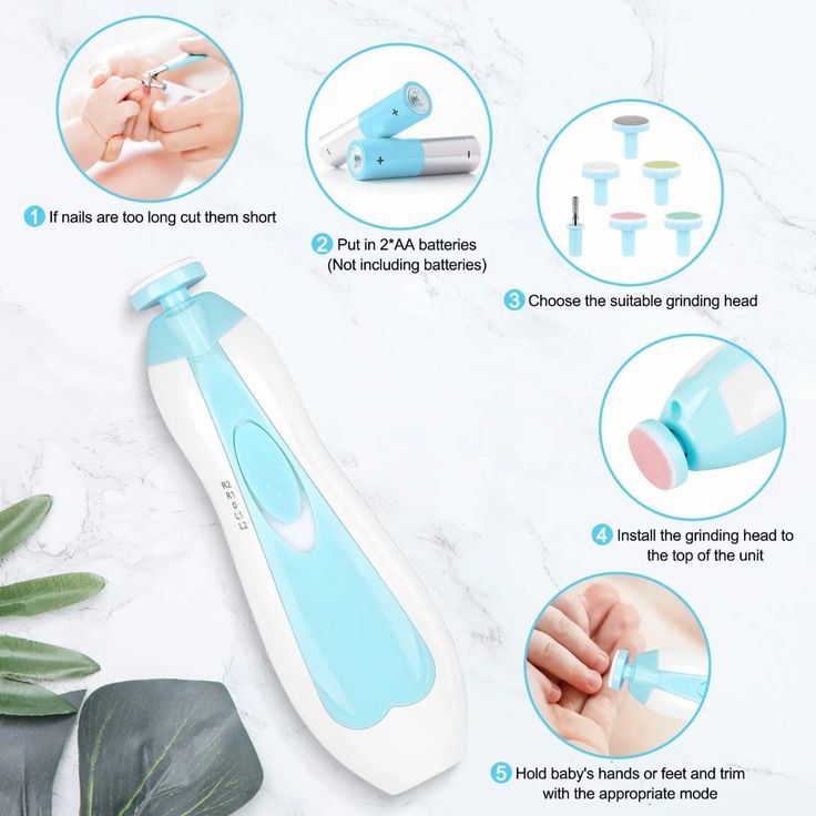 Electric Baby Nail Trimmer - Little Bubs