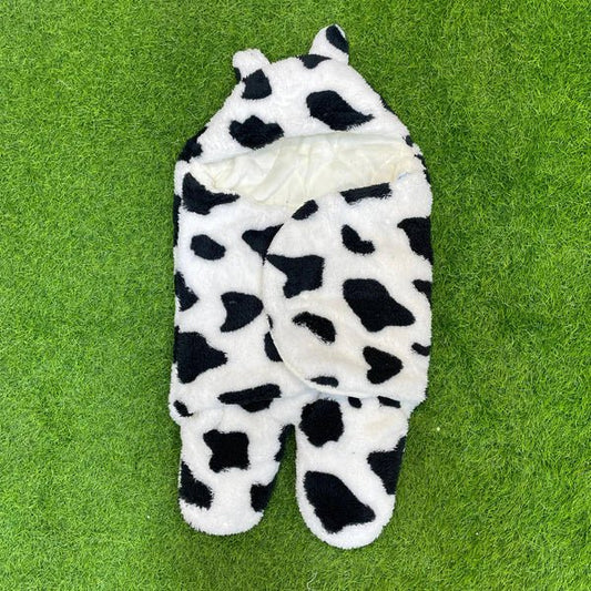Imported Soft & Cozy Panda Fleece Swaddle Wrap - Little Bubs