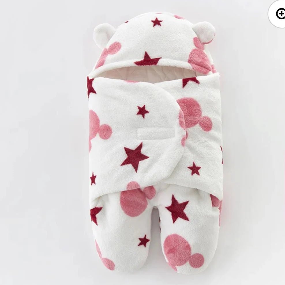 Imported Soft & Cozy Fleece Swaddle Wrap - Little Bubs