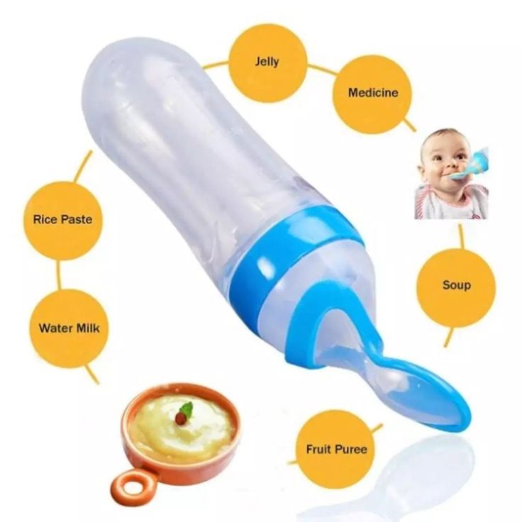 Silicone Squeeze Spoon Feeder - Little Bubs